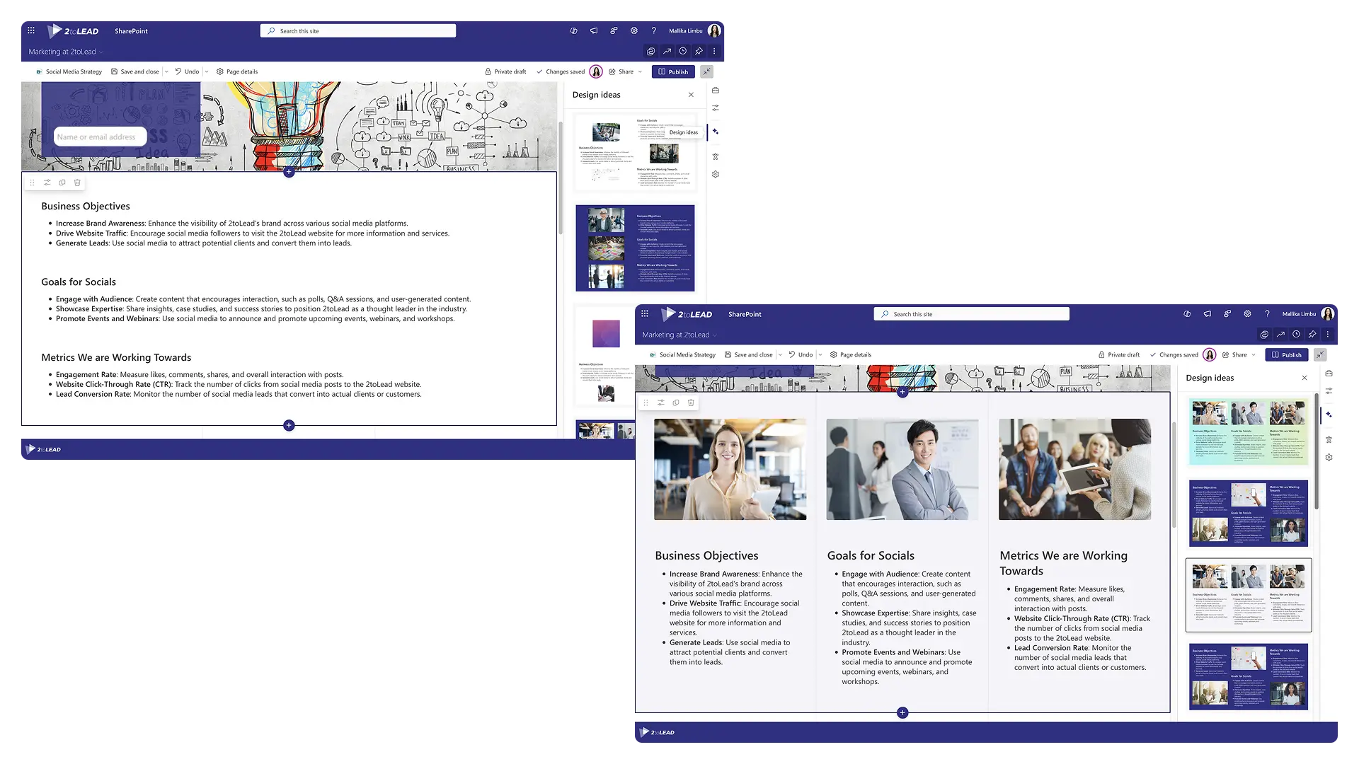Guide To SharePoint s AI Powered Design Ideas For A Modern Intranet guide-to-sharepoint-s-ai-powered-design-ideas-for-a-modern-intranet
